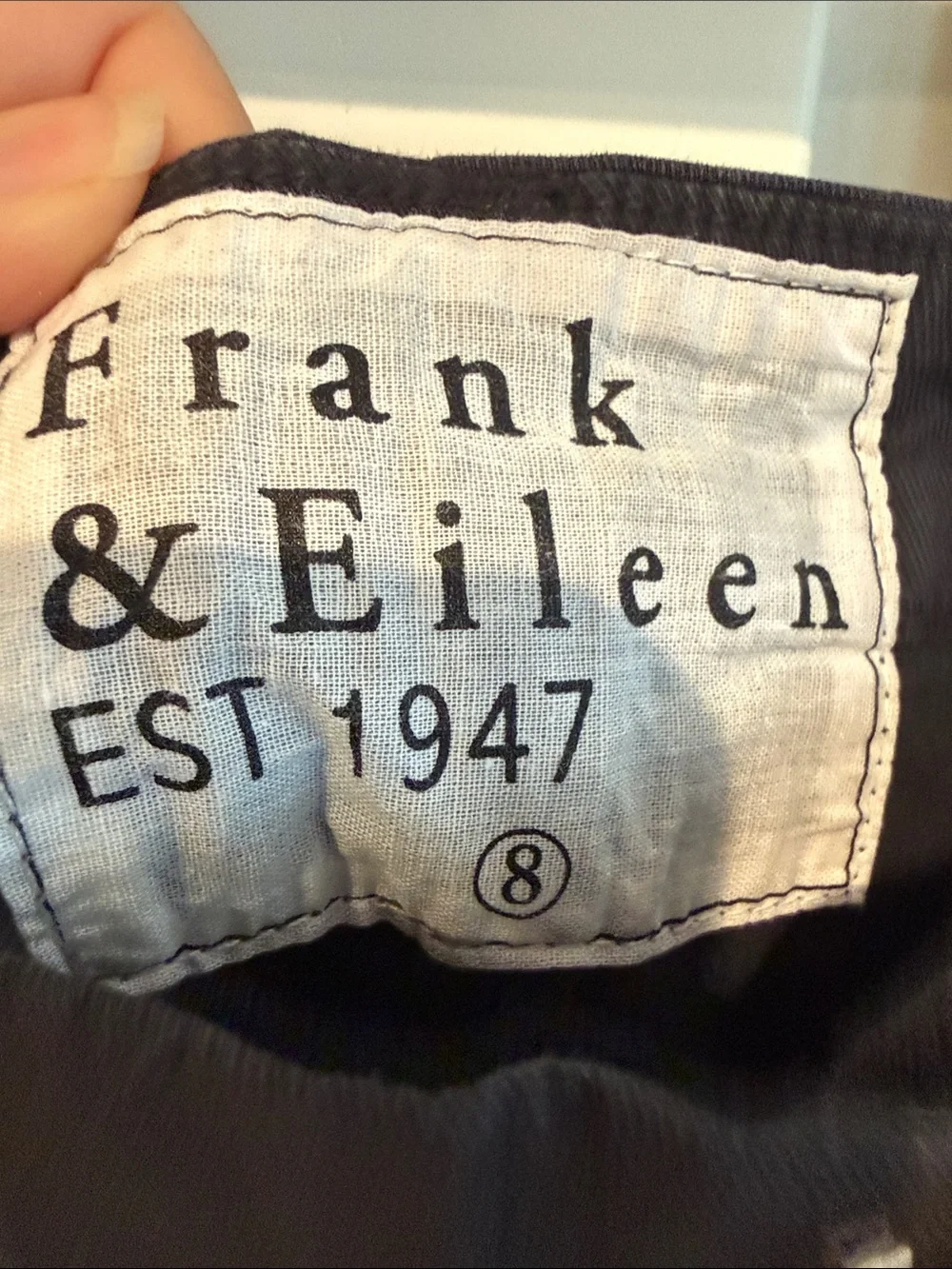 Frank & Eileen Men's Navy Blue Chino Pants